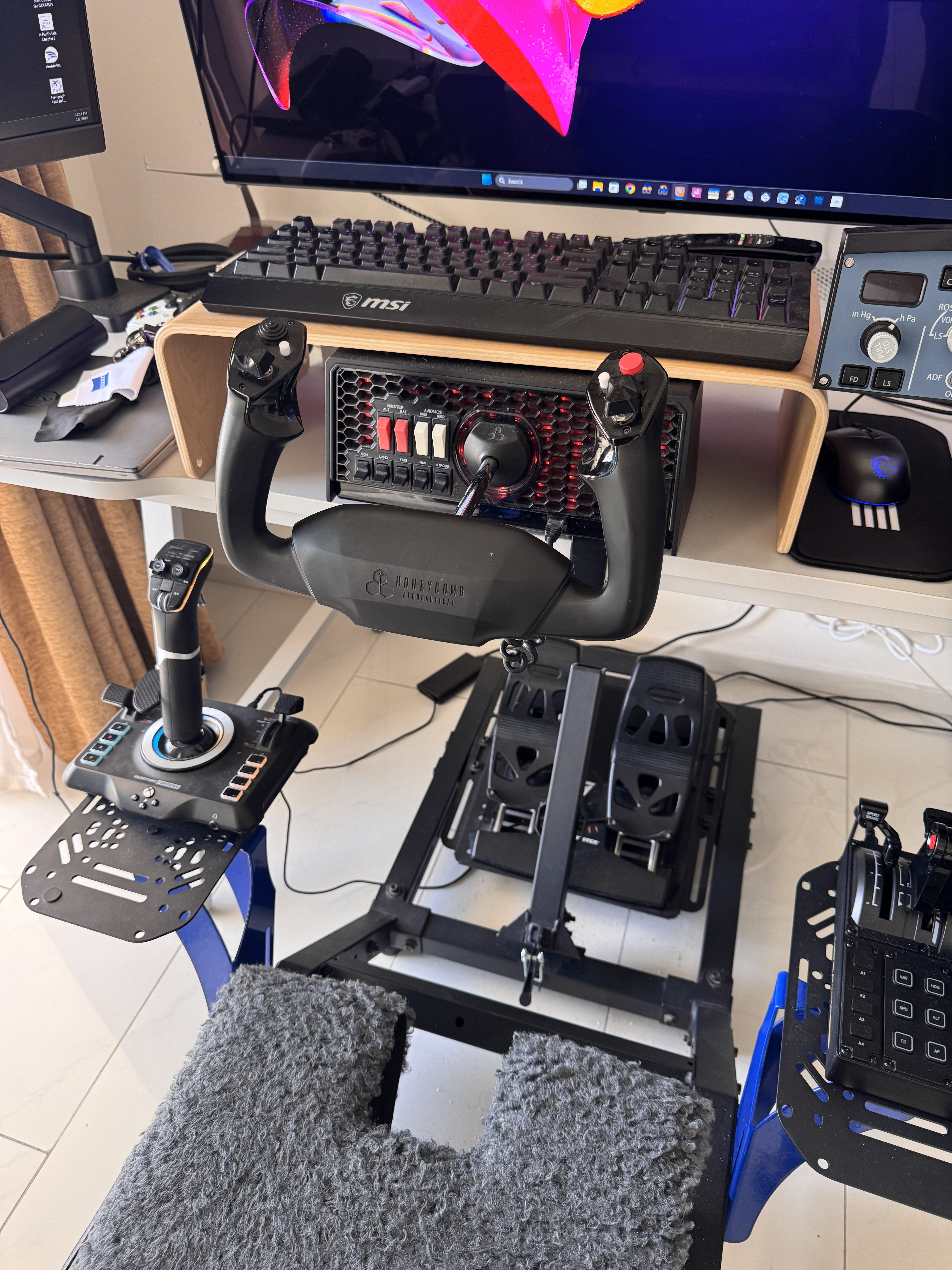 NLG Flight Sim Boeing - Honeycomb Alpha - Bravo Combo - Image 3