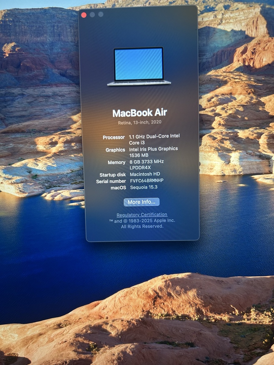 MacBook Air 13” 2020 - Image 3