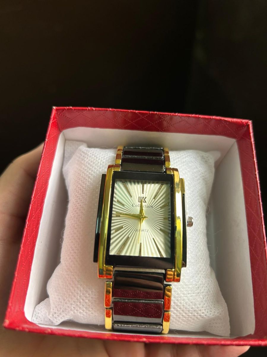 Black white golden watch for man - Image 2
