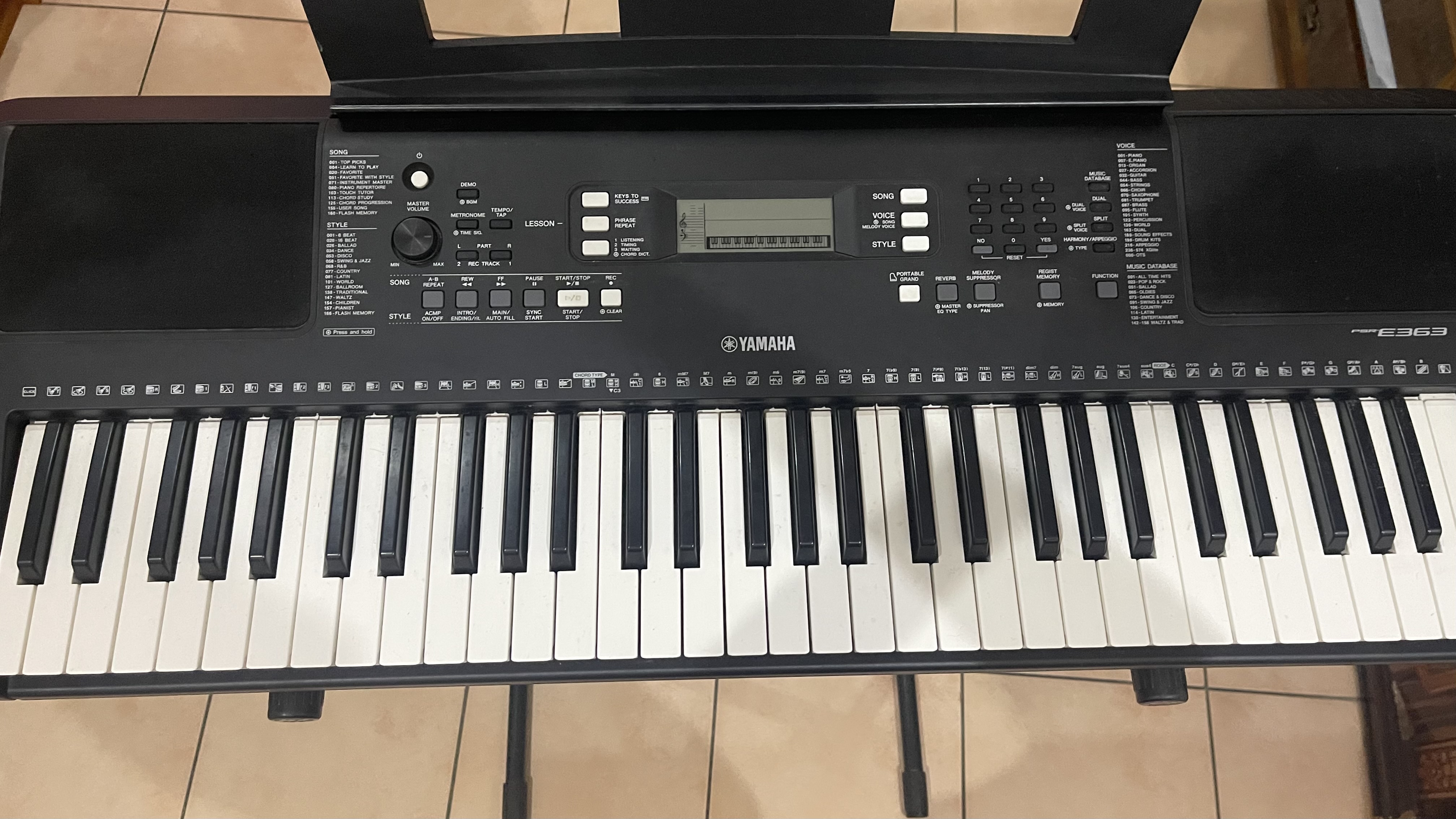 Yamaha PSR-E 363 for sale - Image 2
