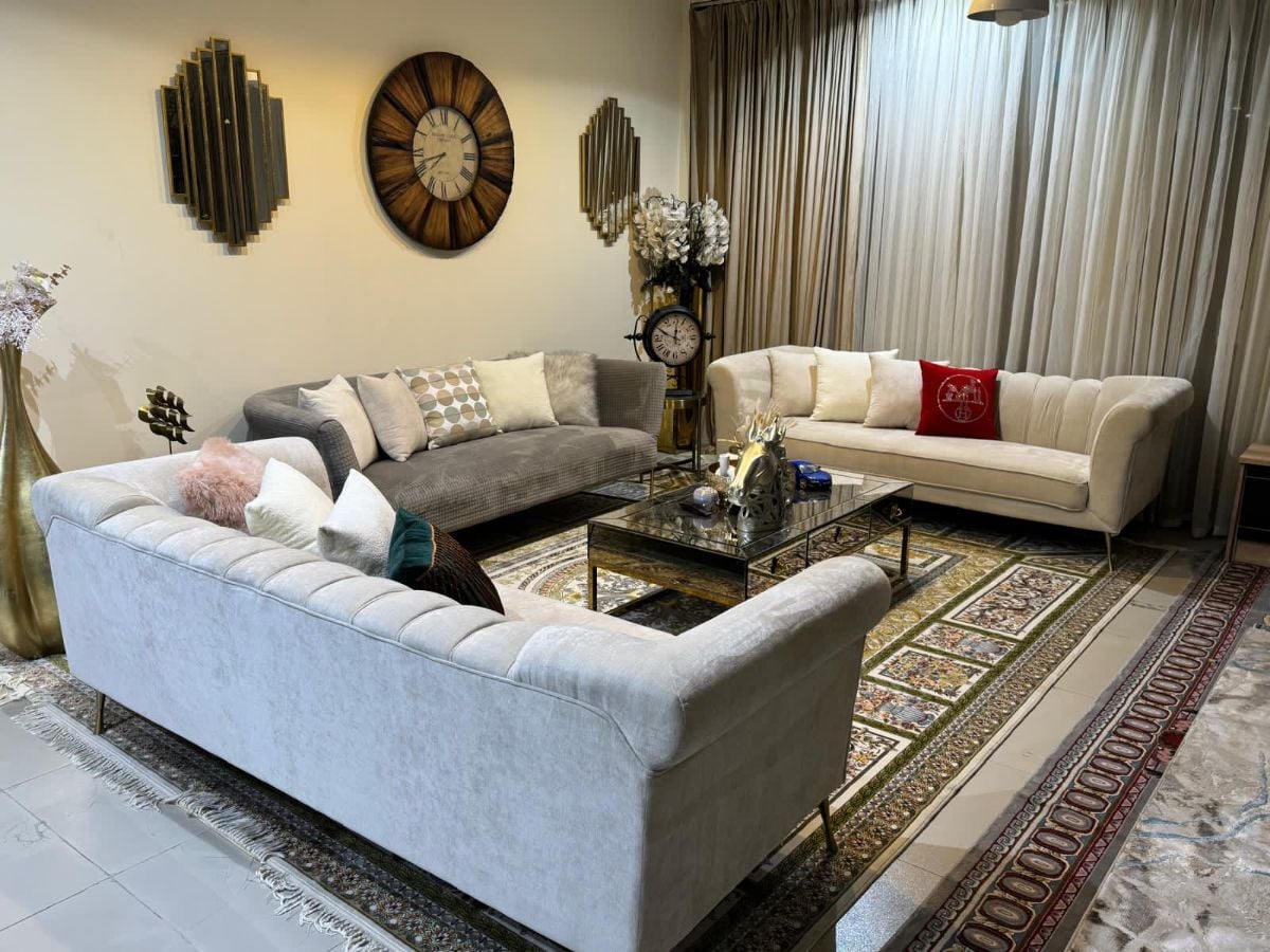 Brend new {HOME CENTER  } sofa set  for sell good condtion  call or what's app  71532454 - Image 4