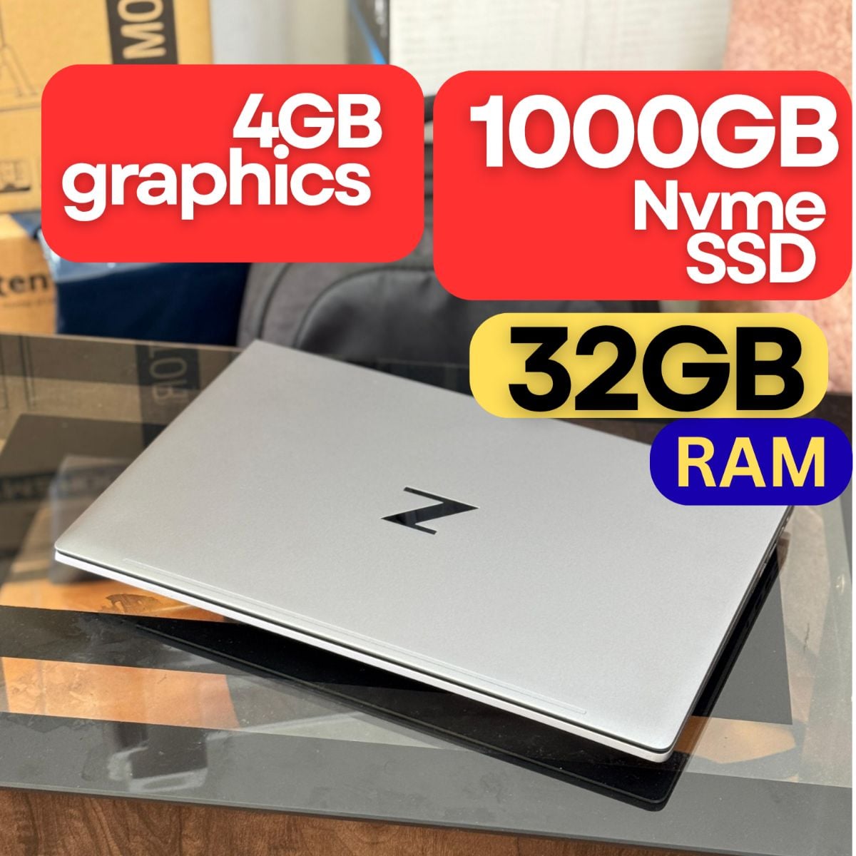 4GB Graphics |HP ZBook Power G7 – Core i7 | 32GB RAM | 1TB SSD - Image 1