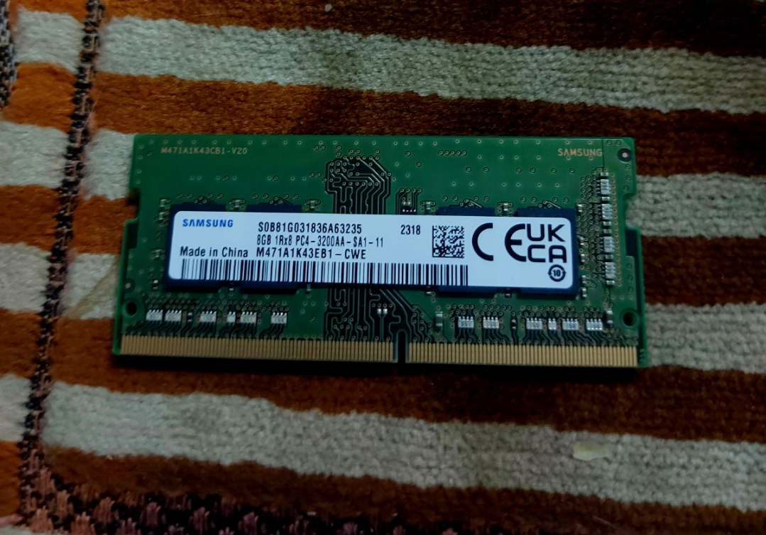 Laptop RAM (8GB DDR4) and SSD (512GB) *Read Description* - Image 2