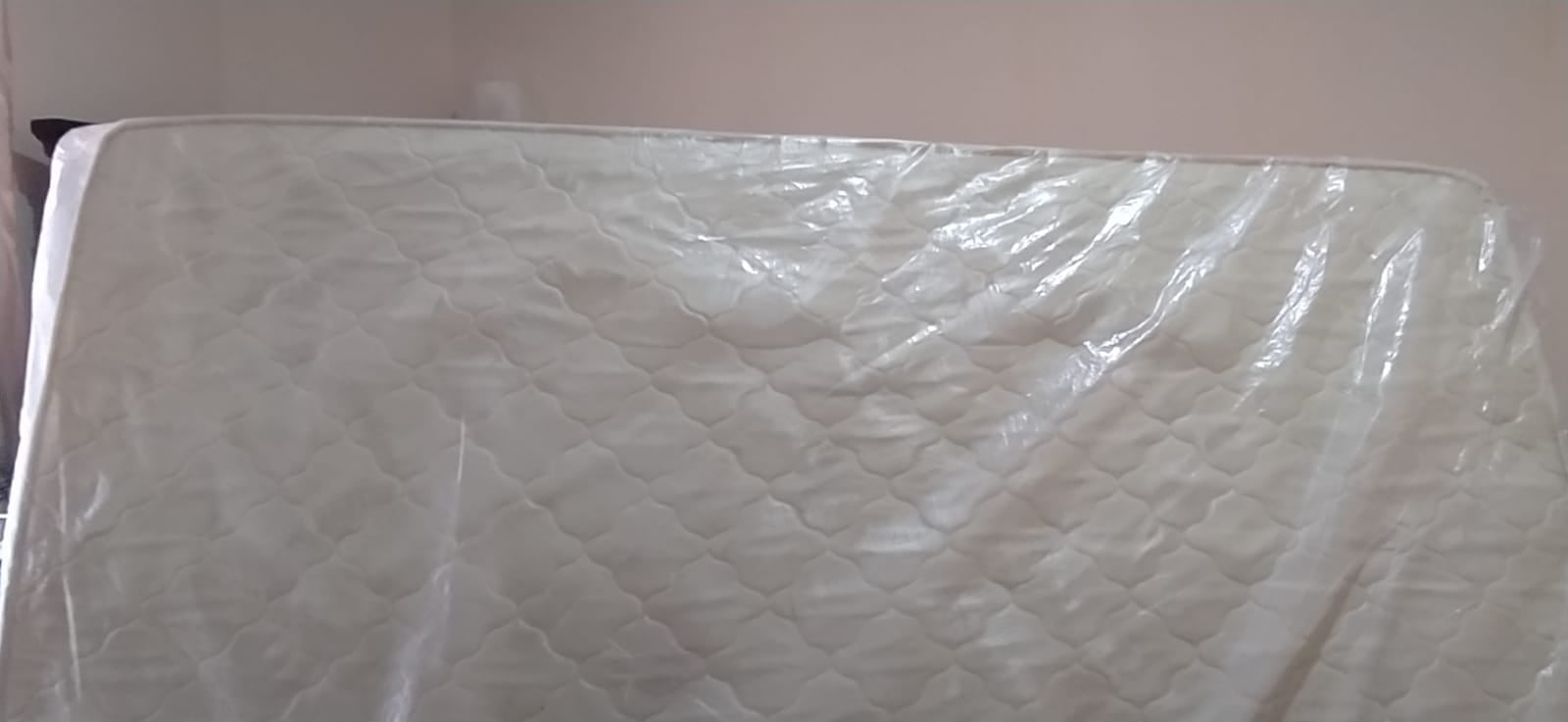 King Size Bed In covered condition  - Image 4