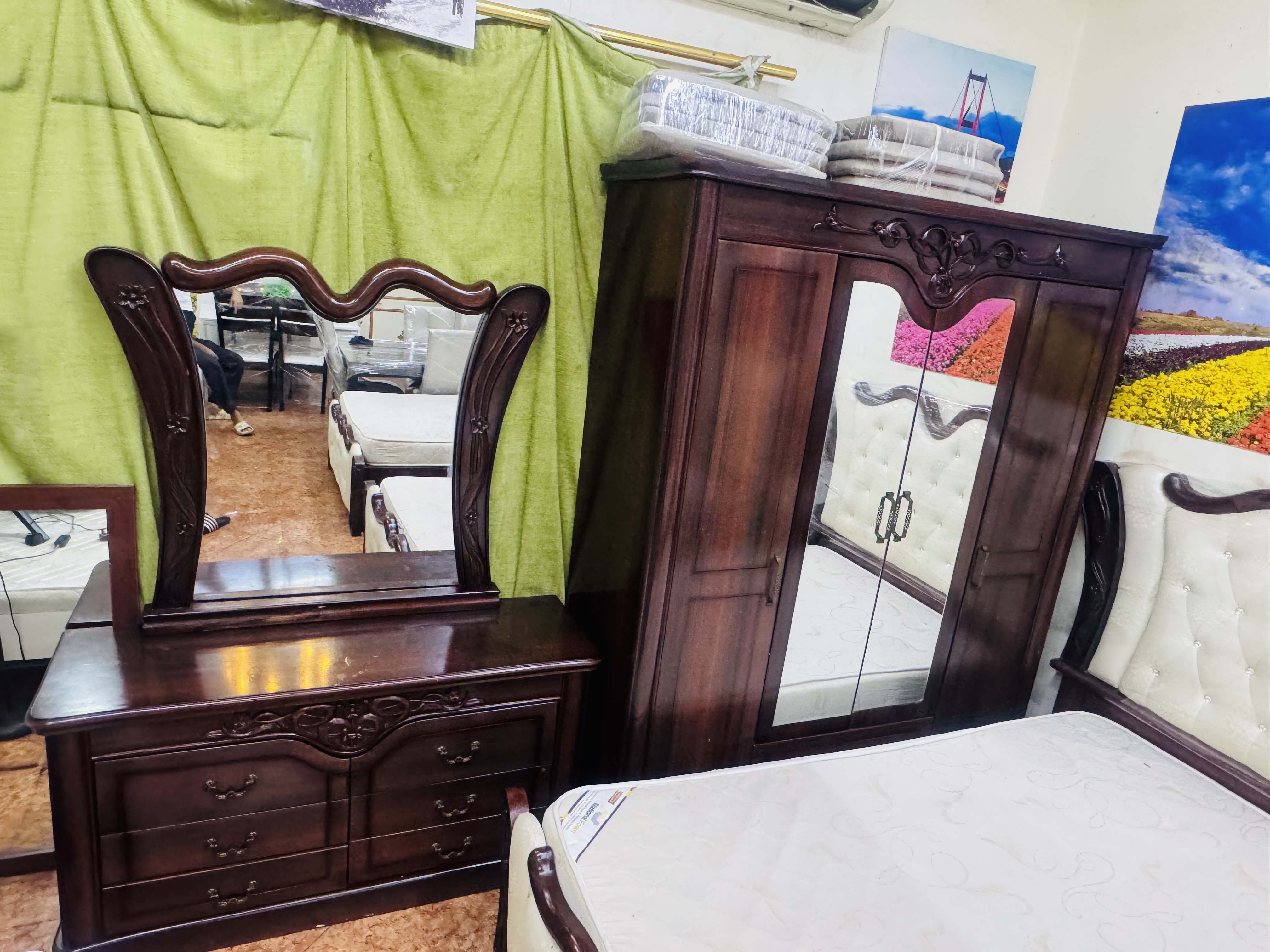 2in 1  Bedroom Set For Sale - Image 3