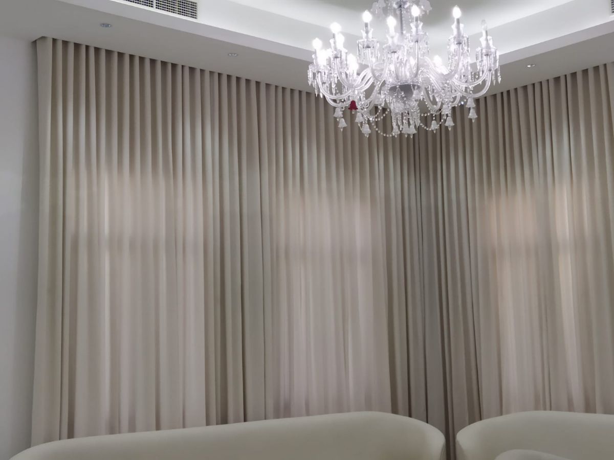Classic waves fabric curtain for window - Image 6