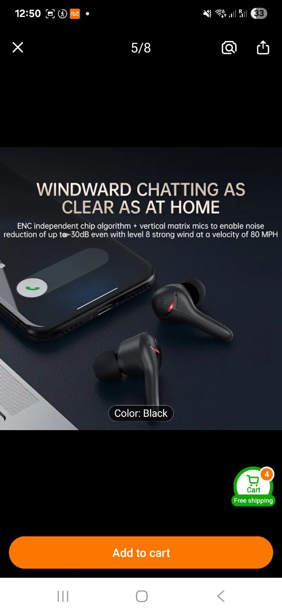 4 microphone wireless gaming airphone - Image 9
