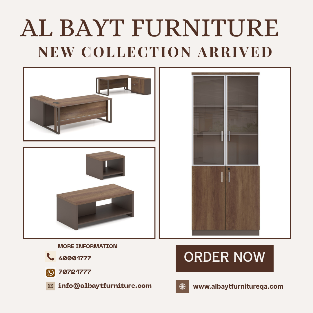 Filing Cabinet, Office Table and Coffee Table - Image 1
