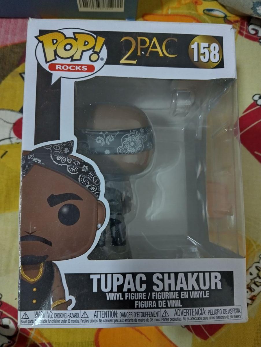 Tupac Shakur 2Pac Rap Hip Hop POP! Rocks #158 Vinyl Figure Funko - Image 2