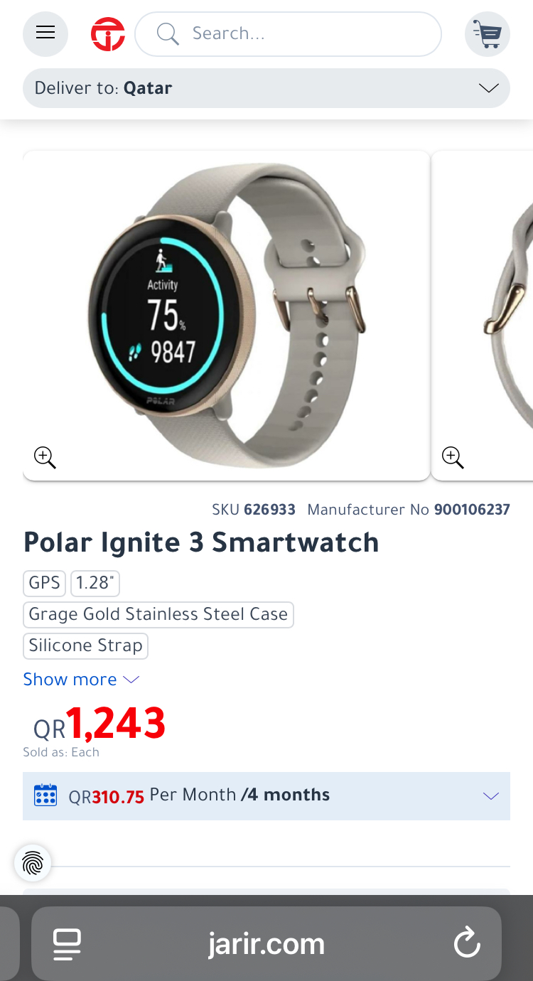 Brand new Polar Ignite 3 Smart watch  - Image 7