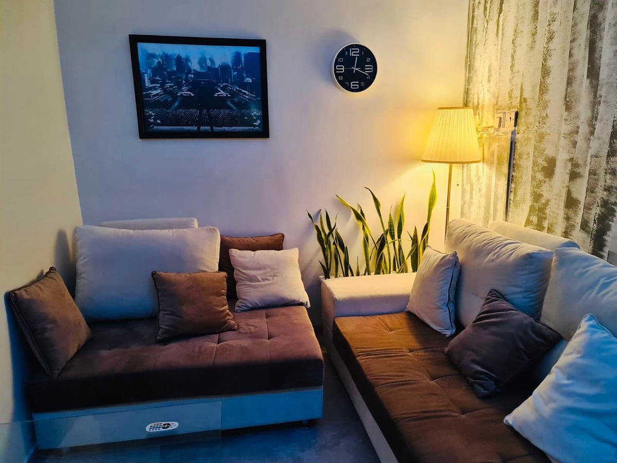 Ultimate Comfort Sofa Set including the glass coffee table - Image 1