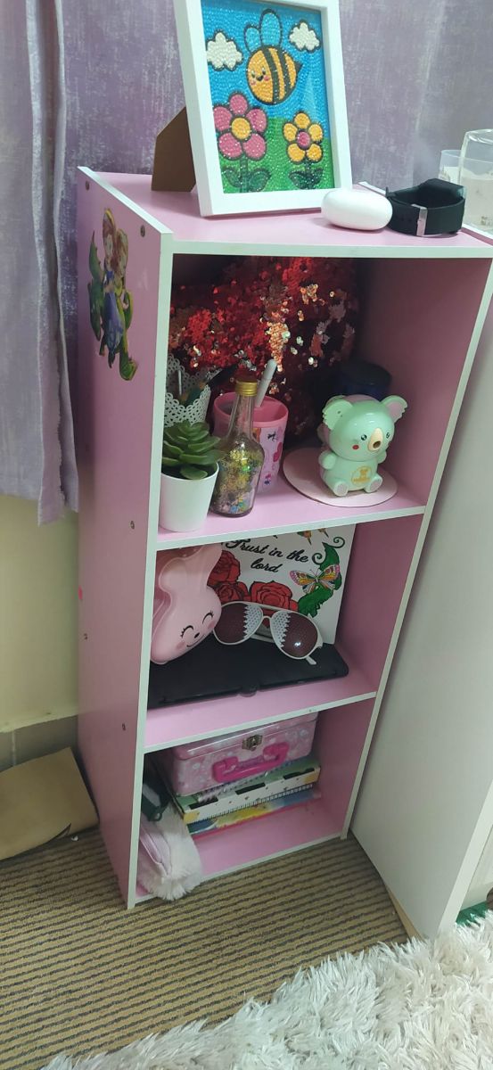 ikea kids bed with mattress and bookcase - Image 2