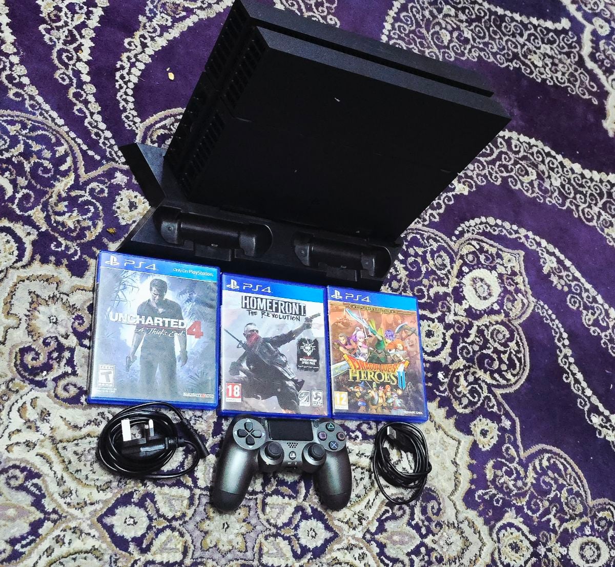 Ps4  1 TB with cooling Fan 1 controller 3 games 100% Working(Delivery free) - Image 4