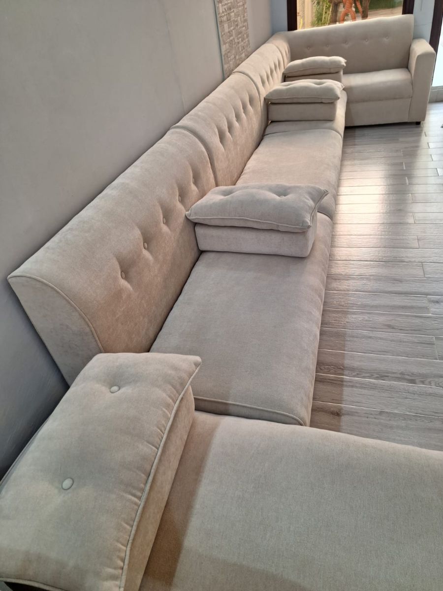 Big 10 seater sofa in NEW condition - Image 3