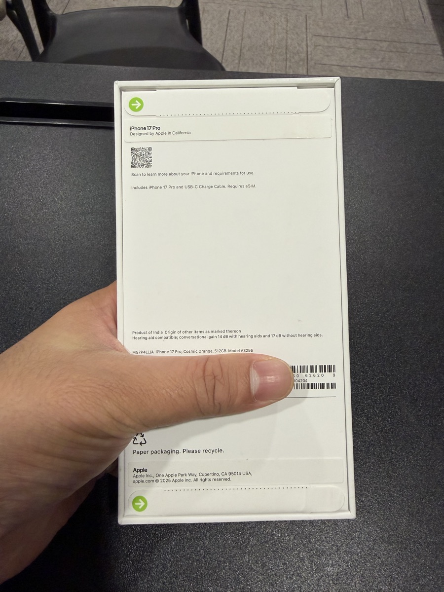 Apple iPhone 17 Pro 512GB Cosmic Orange (NEW) - Image 3