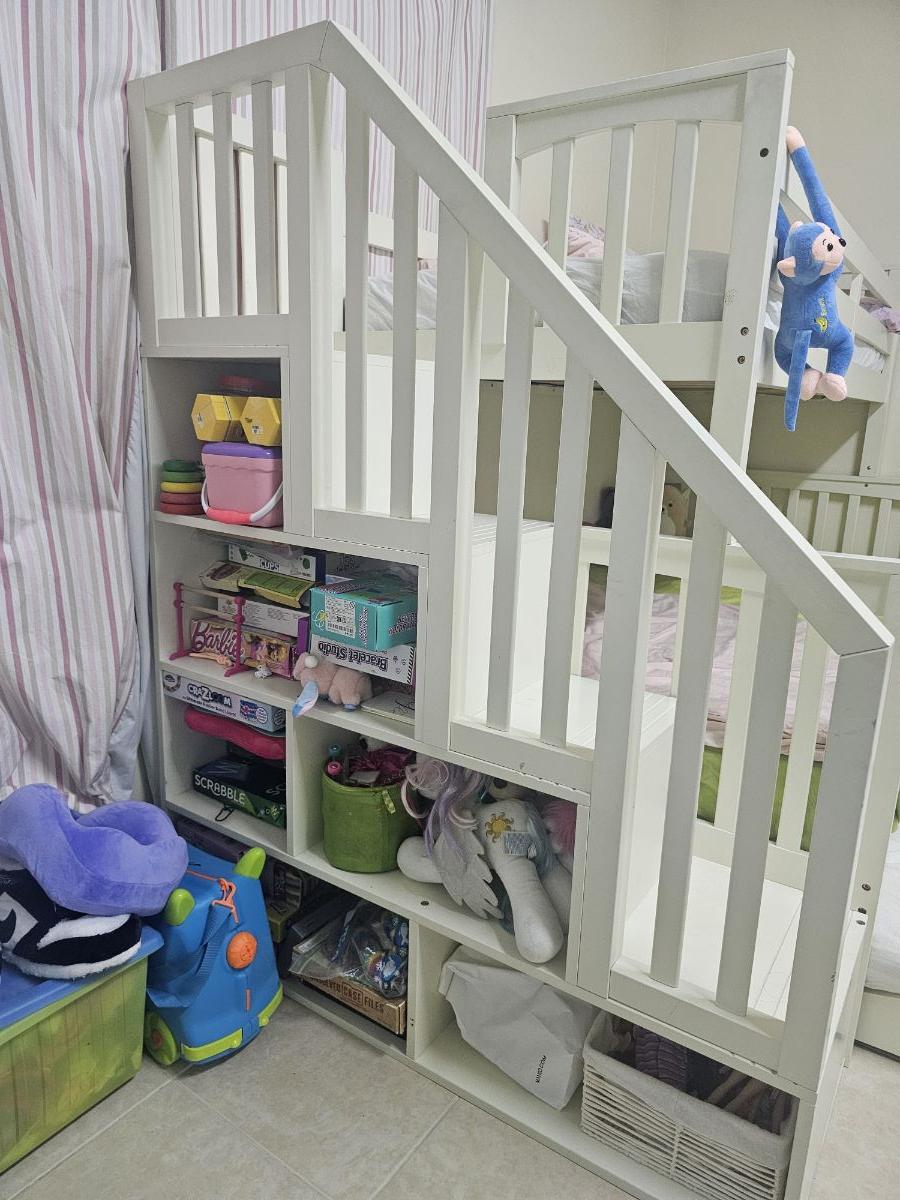 Bunk bed plus trundle bed - Image 3