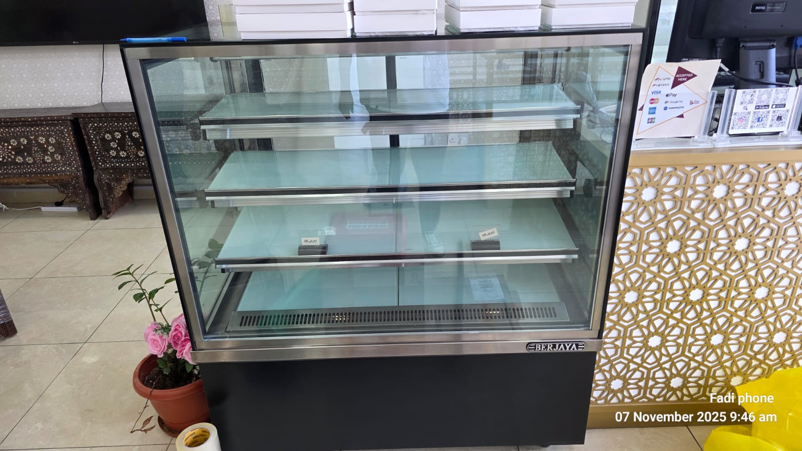 براد عرض كبير cake glass fridge - Image 1