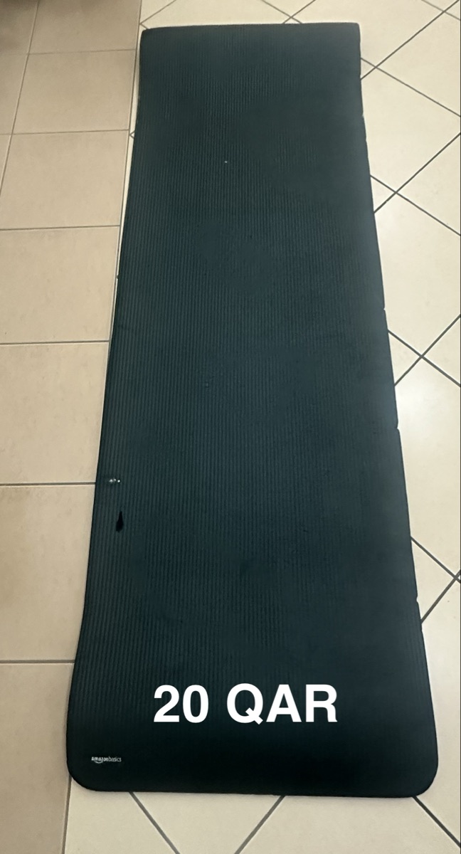 Yoga Blocks (New) 30 QAR, Resistance Loop band (5), New 25 QAR, SPRI Heavy duty resistance band (New) 40 QAR, Yoga mat (used) 20 QAR - Image 5