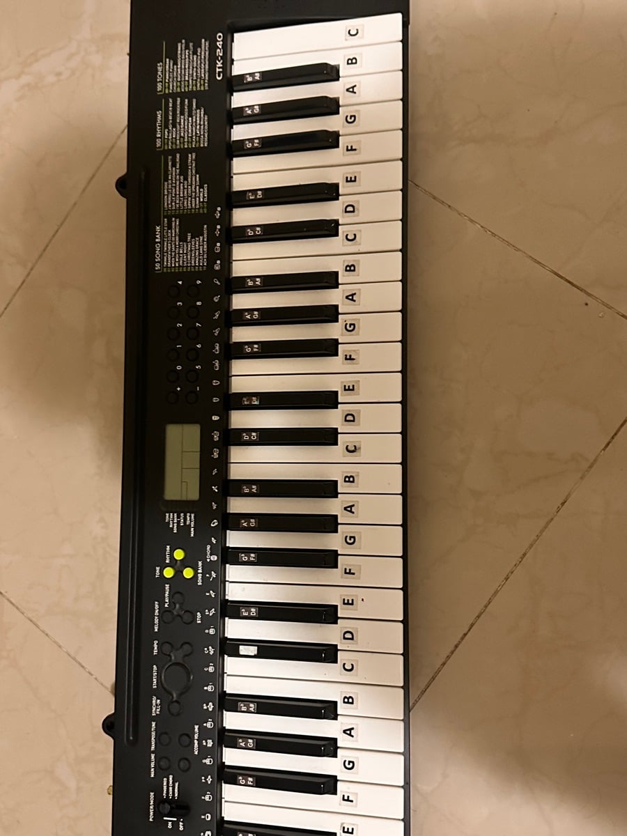 Piano for sale Casio CTK-240 - Image 1