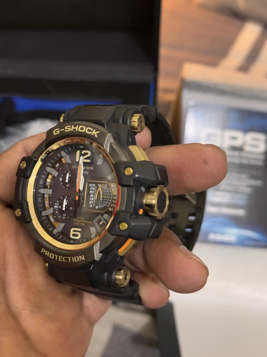Gshock Gravity Master flight Log - Image 1