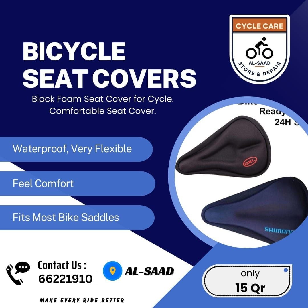 Comfortable Seat Cover For Bicycles.. - Image 1
