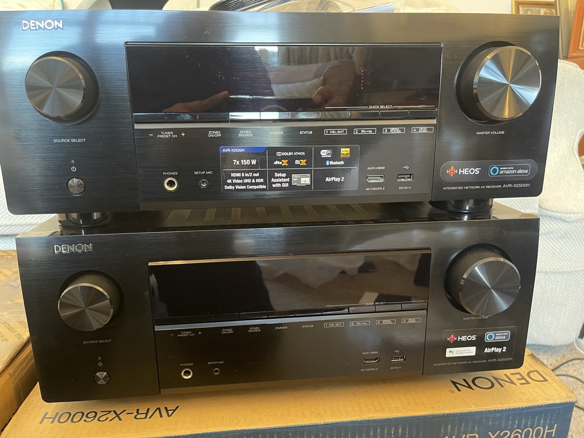 Denon 2500, 2600 and 7200 & Marantz SR7015  AV Receiver/ Amplifier - Image 3