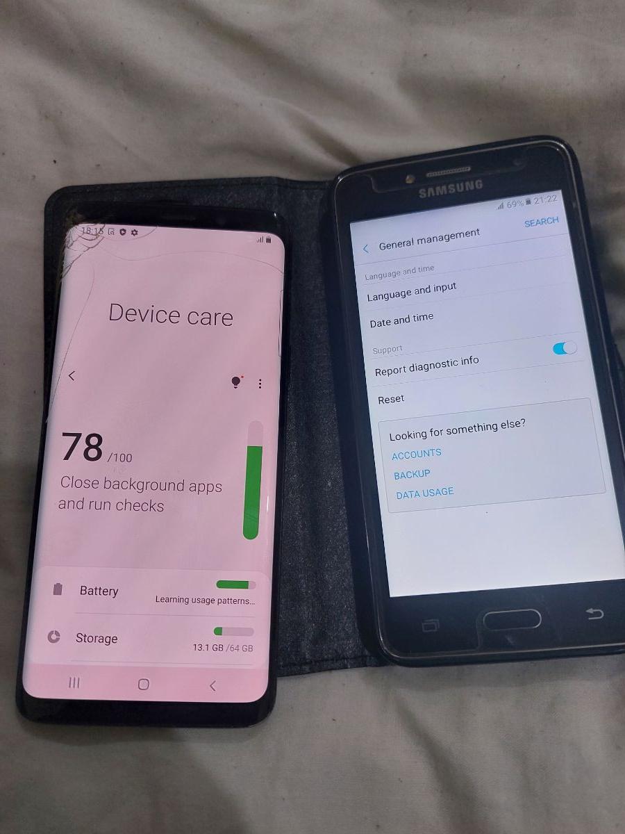 Samsung galaxy s9 and j prime - Image 2