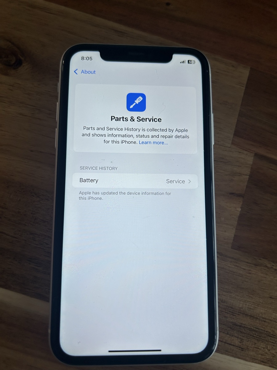 iPhone 11 white 128gb - Image 5
