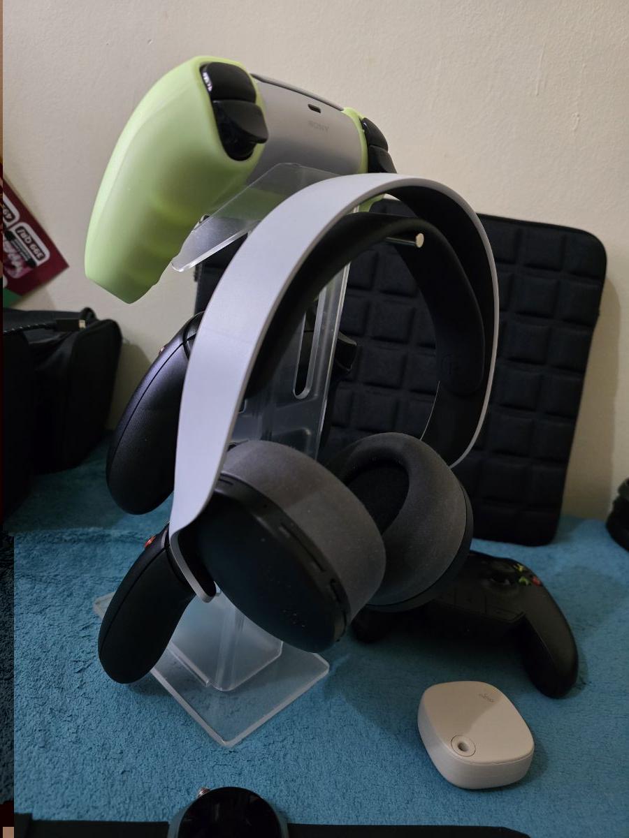 Three-layer Gamepad Holder With Headphone Holder For PS4/ PS5/PS3 Desktop - Image 7