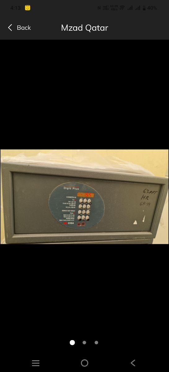 Digital Safe Box for sale - Image 1