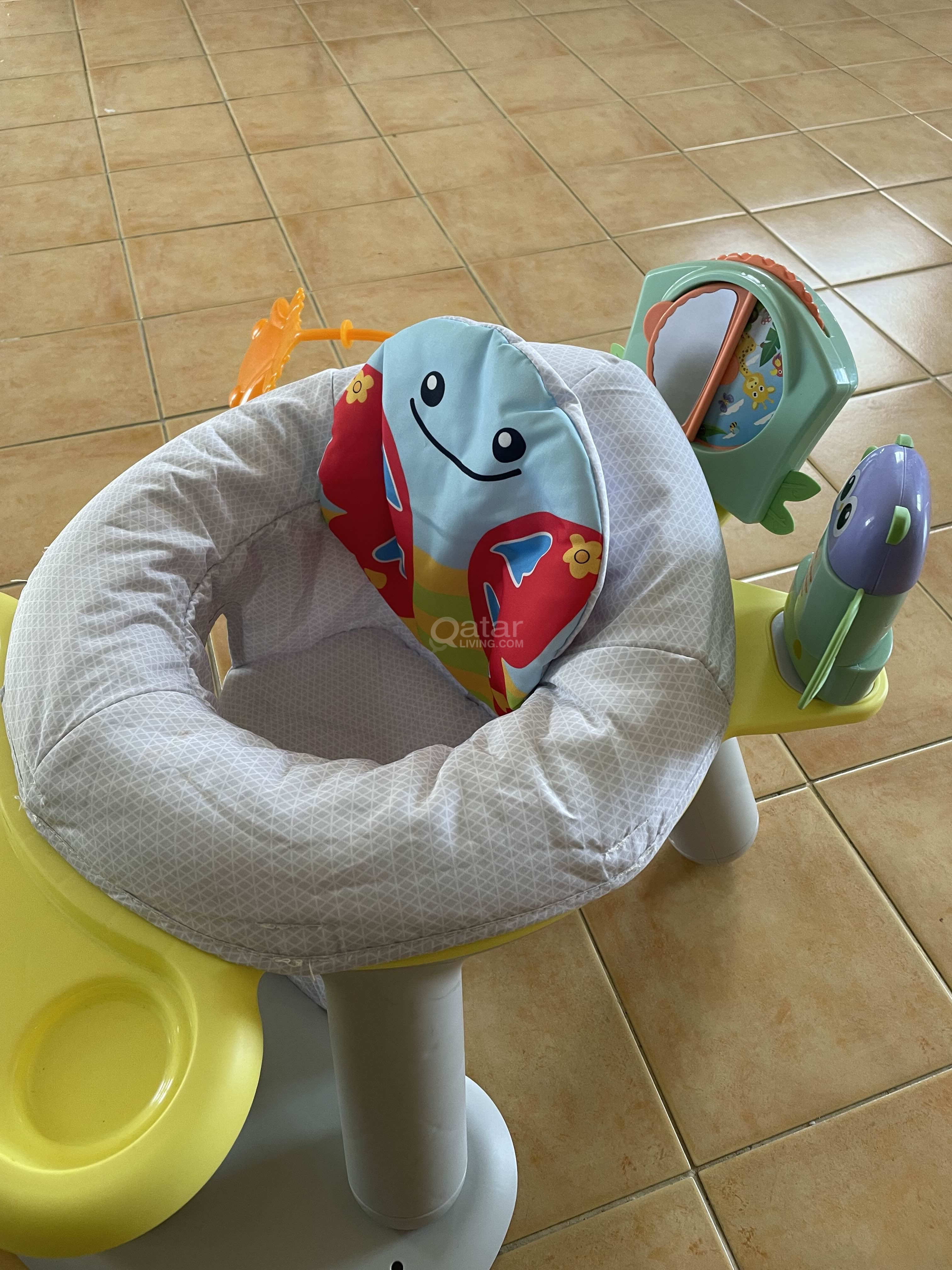 Baby jumping toy + baby shower chair + baby seat - Image 4