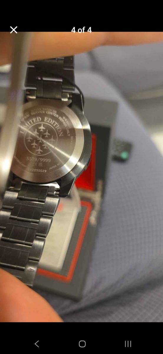 Citizen Eco limited edition Red Arrows - Image 1