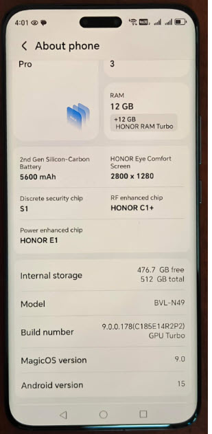 Honor Magic 6 Pro - 12GB RAM 512GB Storage – Pristine Condition - Image 8