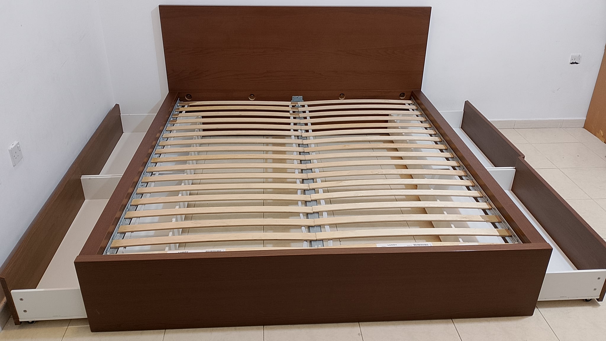 King size bed for sale IKEA  - Image 2