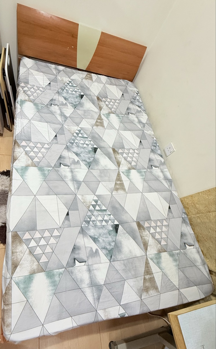 BRAND NEW 2 DOUBLE BED WITH MATTRESS FOR SALE - Image 7