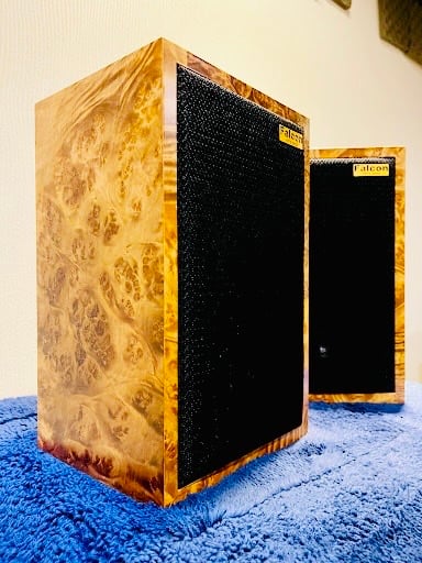 Falcon Acoustics LS3/5a Gold Badge Speakers Golden Madrone 50th [Limited Edition] - Image 16