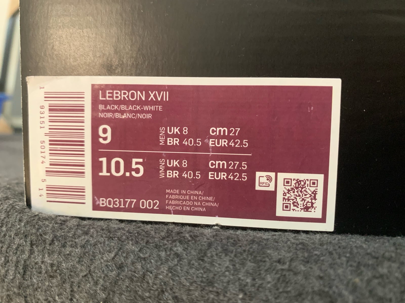 NIKE LEBRON 17 MEN SHOES - Image 6