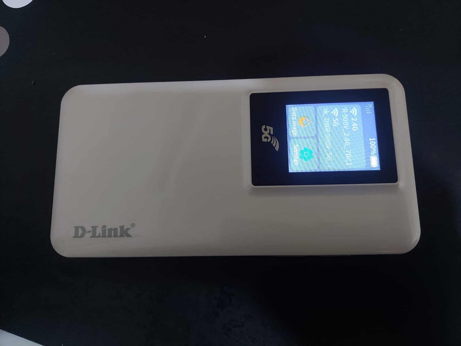 used lik new D-Link MiFi 6 5G sim Router DWR-900V 10,000mah battry can use any sim - Image 2