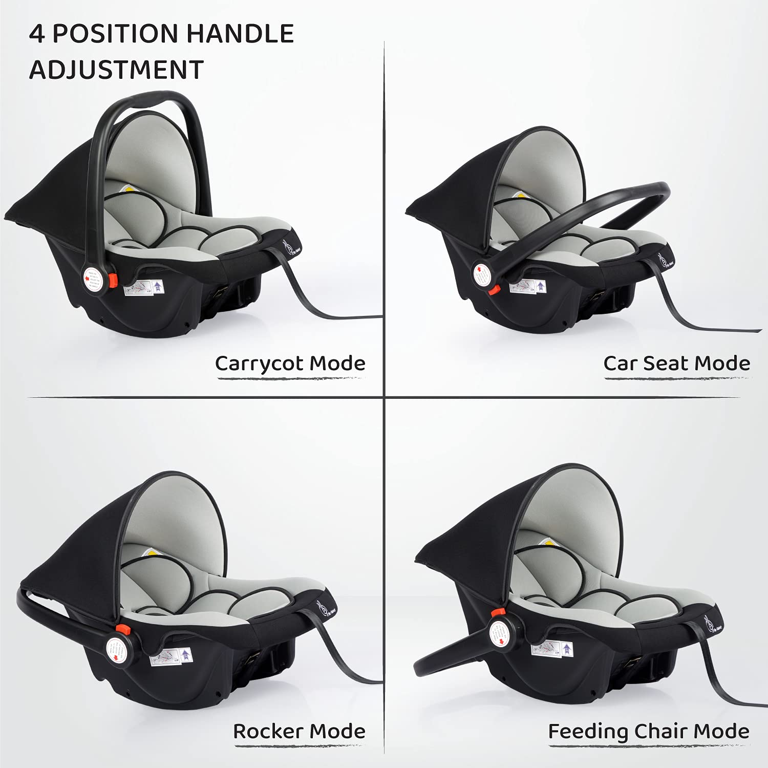 Pram and Crib + Car Seat  - Image 5