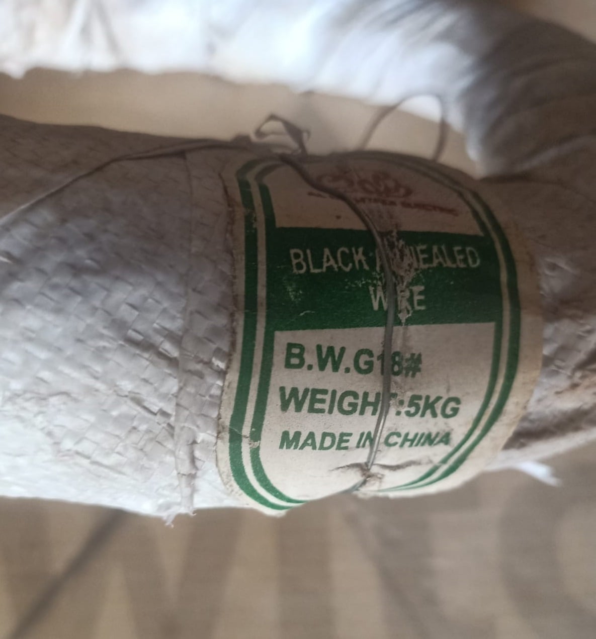 GI Binding Wire 21G Pvc Coated, 21G & 18G - Image 1