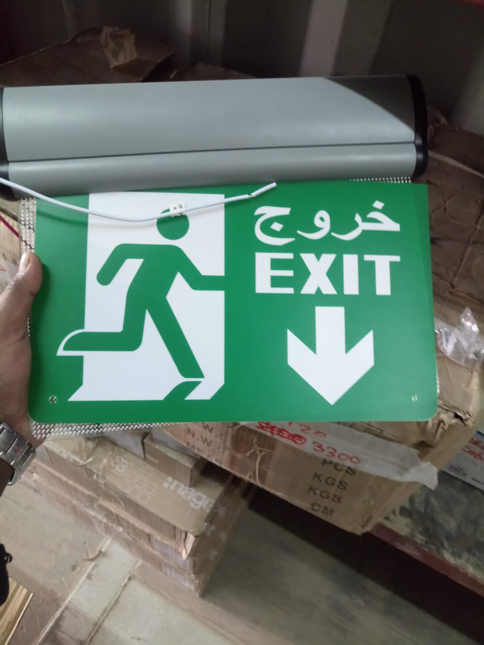 QCD Approved QLUX Emergency EXIT Lights & TRIDONIC  BESA Battery KITS - Image 8
