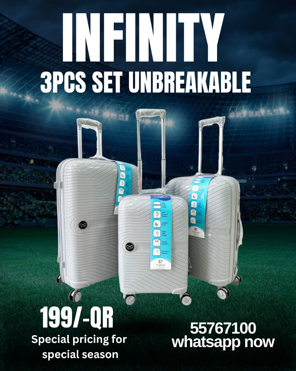 Infinity luggage bags 3pcs set - Image 1