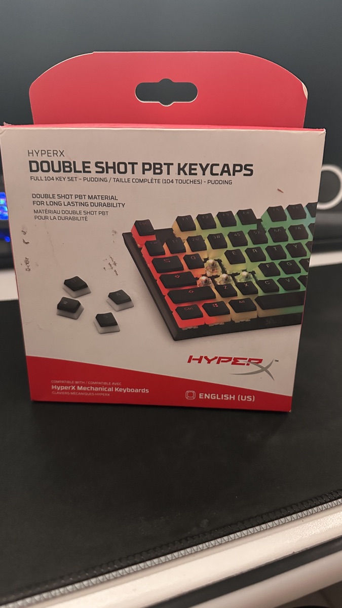 Hyper x pudding keycaps - Image 1