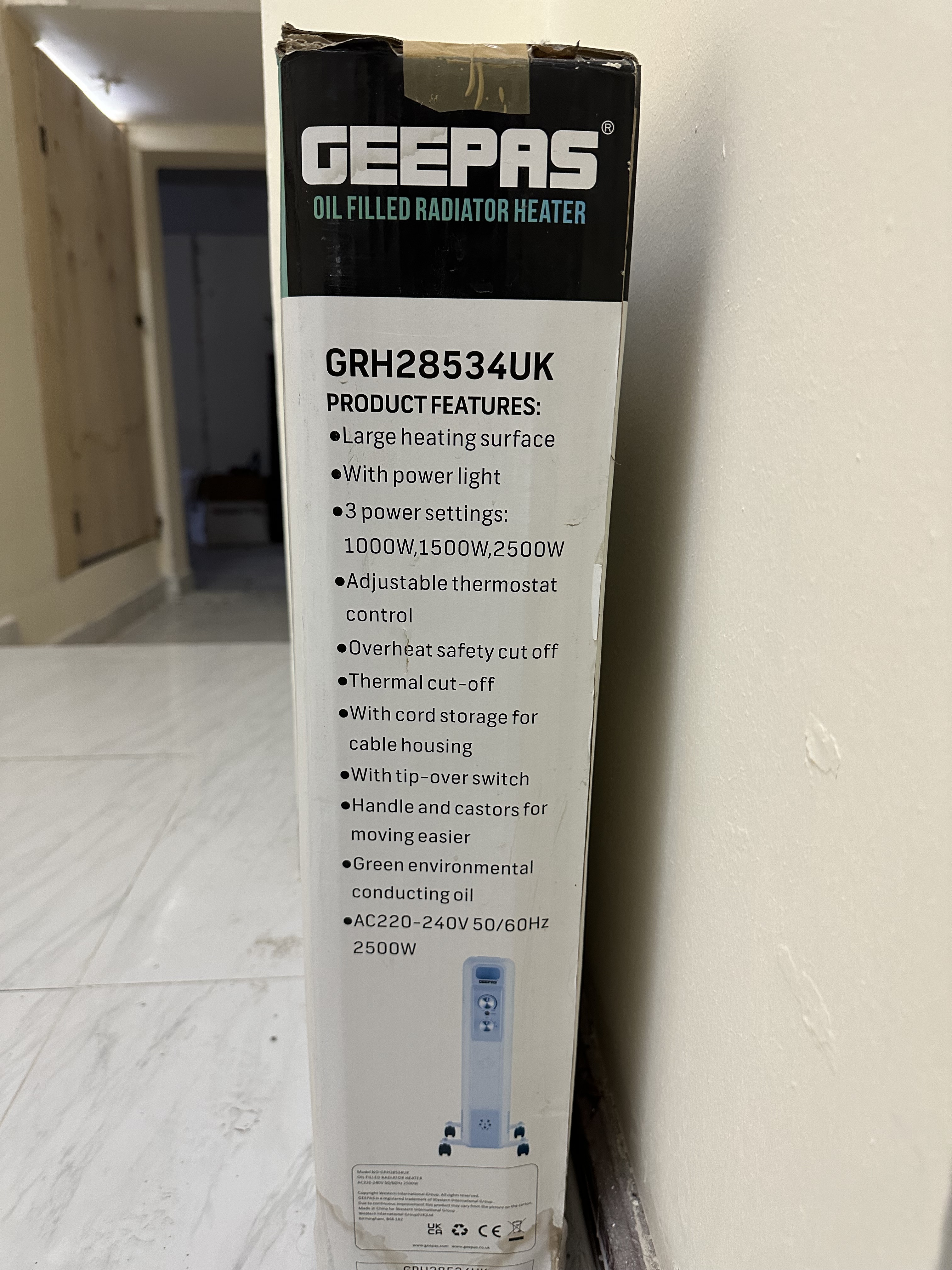 Geepas Room Heater for Sale - Image 2