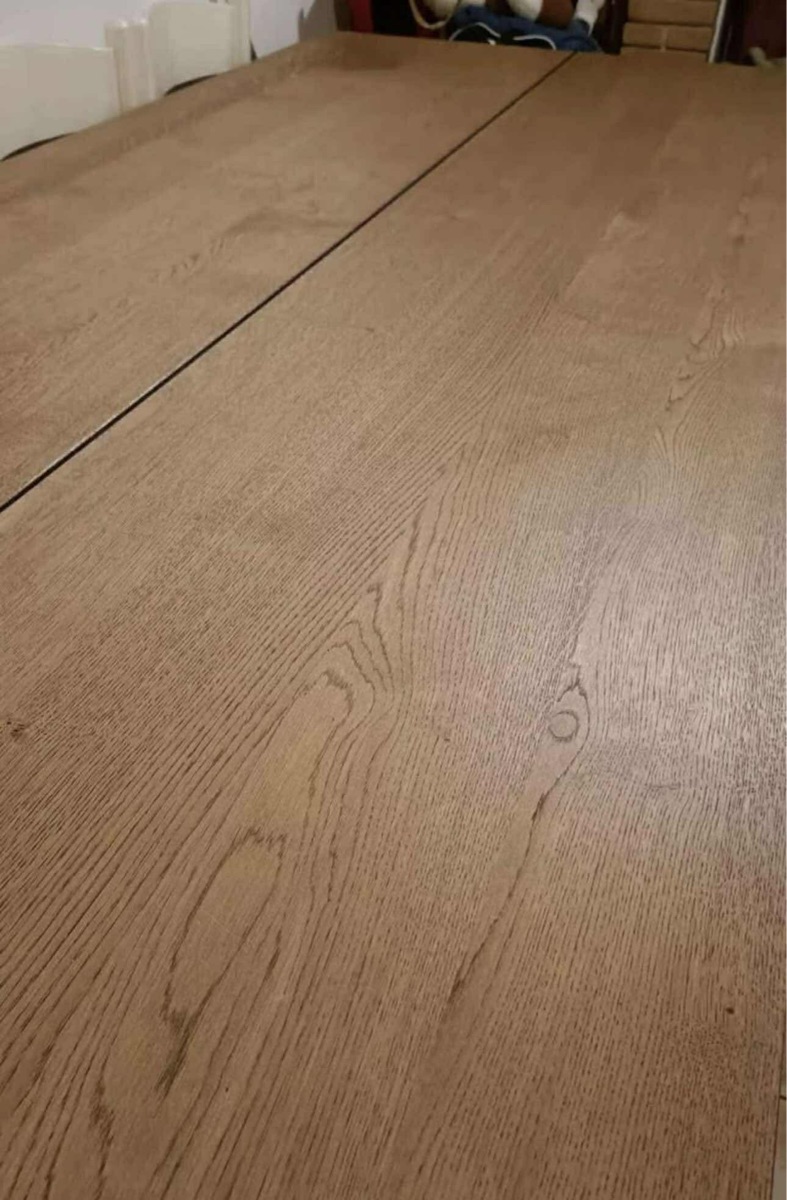 Wood Table Oak Veneer IKEA - Image 3