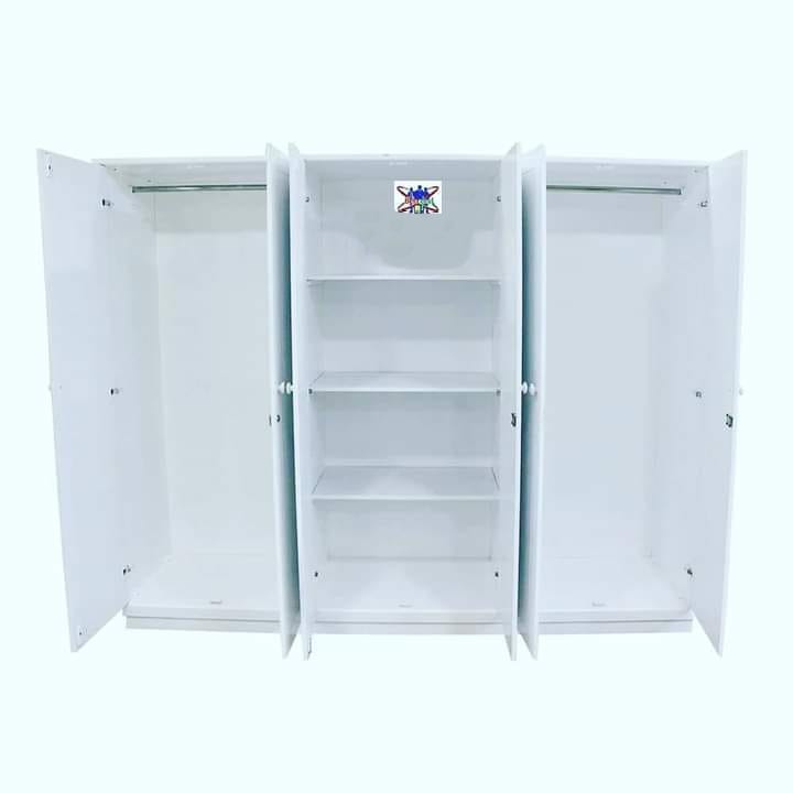 6 Door wooden wardrobe.Local made.Whatsapp 55352383 - Image 5