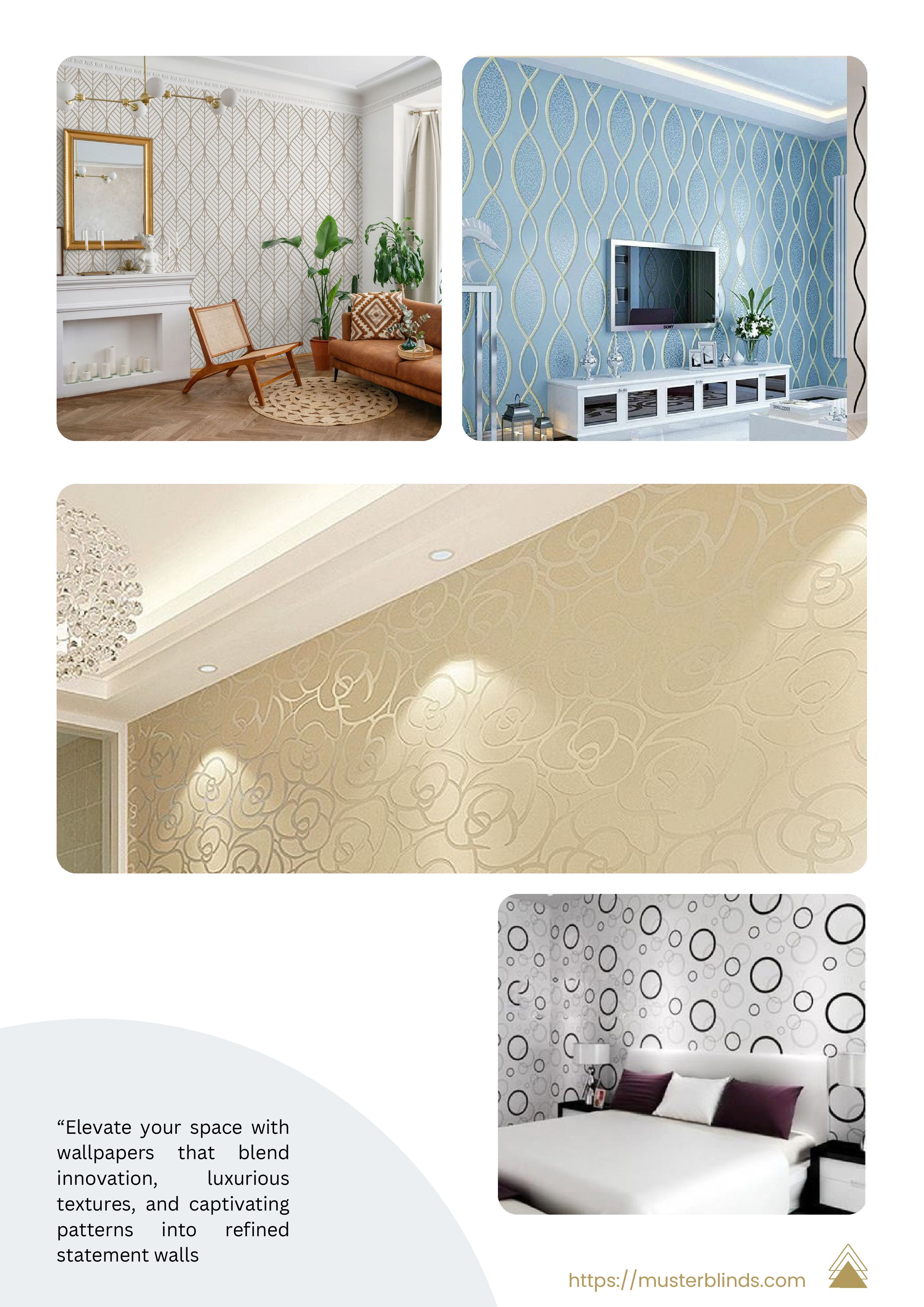 BLINDS, CURTAINS, WALLPAPER, CARPET AND SOFA SET - Image 9