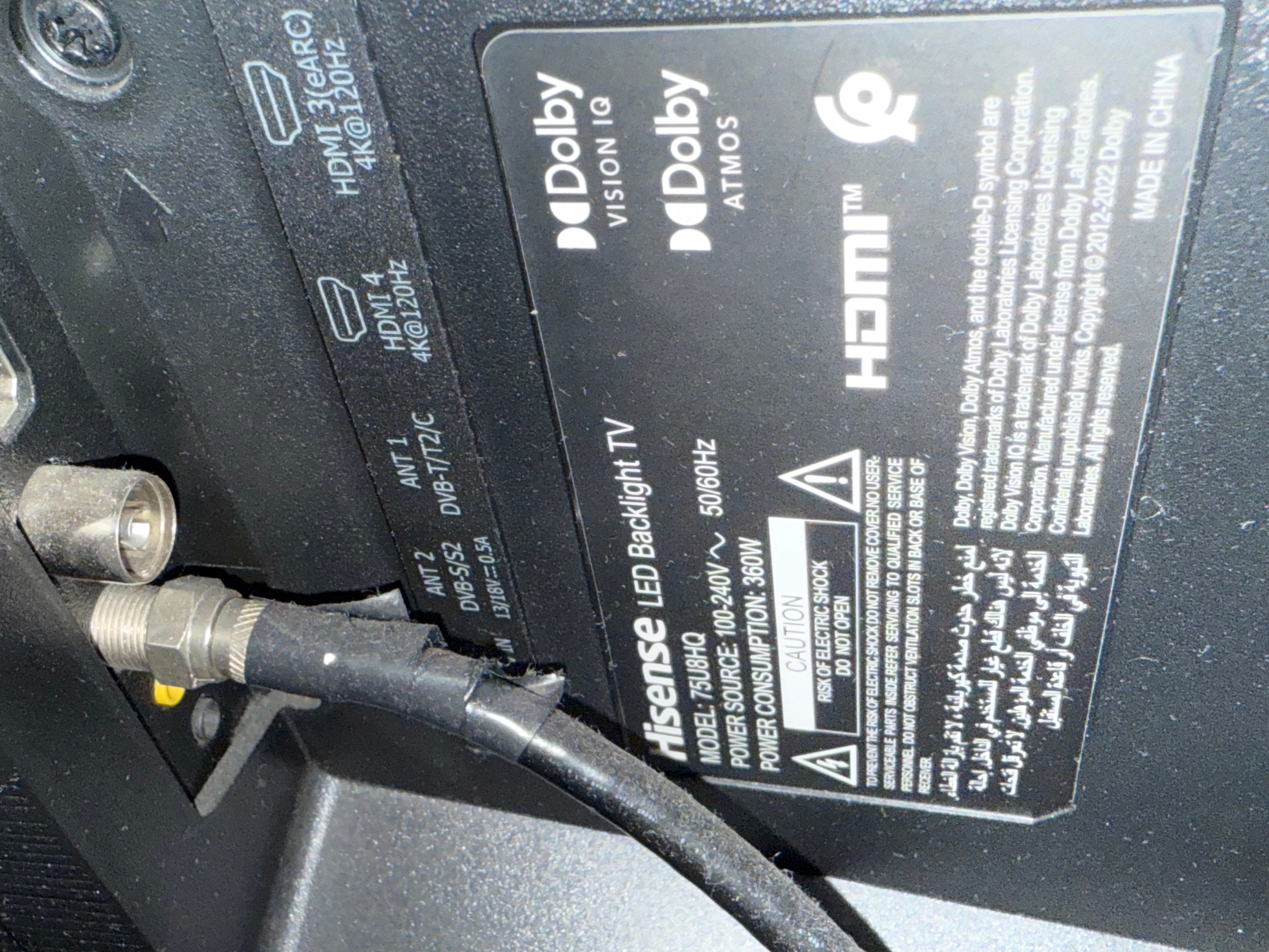 Hisense 75’ ULED Tv - Image 2