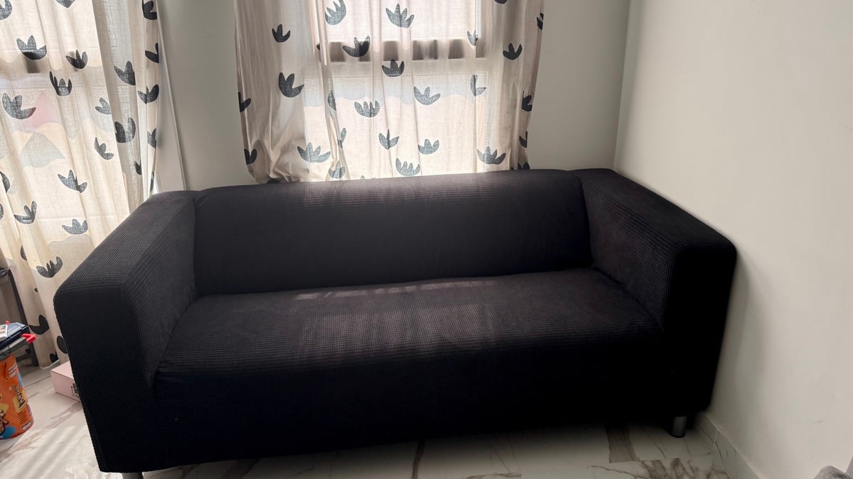 Used Ikea 2 seater sofa+ one extra seat cover - Image 3