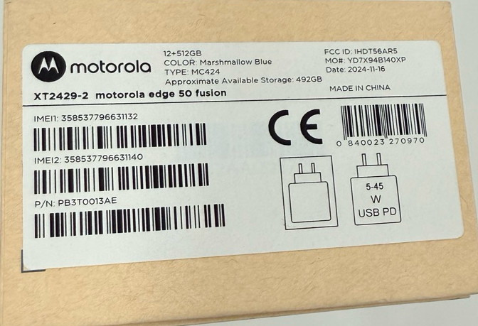Brand New Motorolla Edge Fusion 50 - Image 1